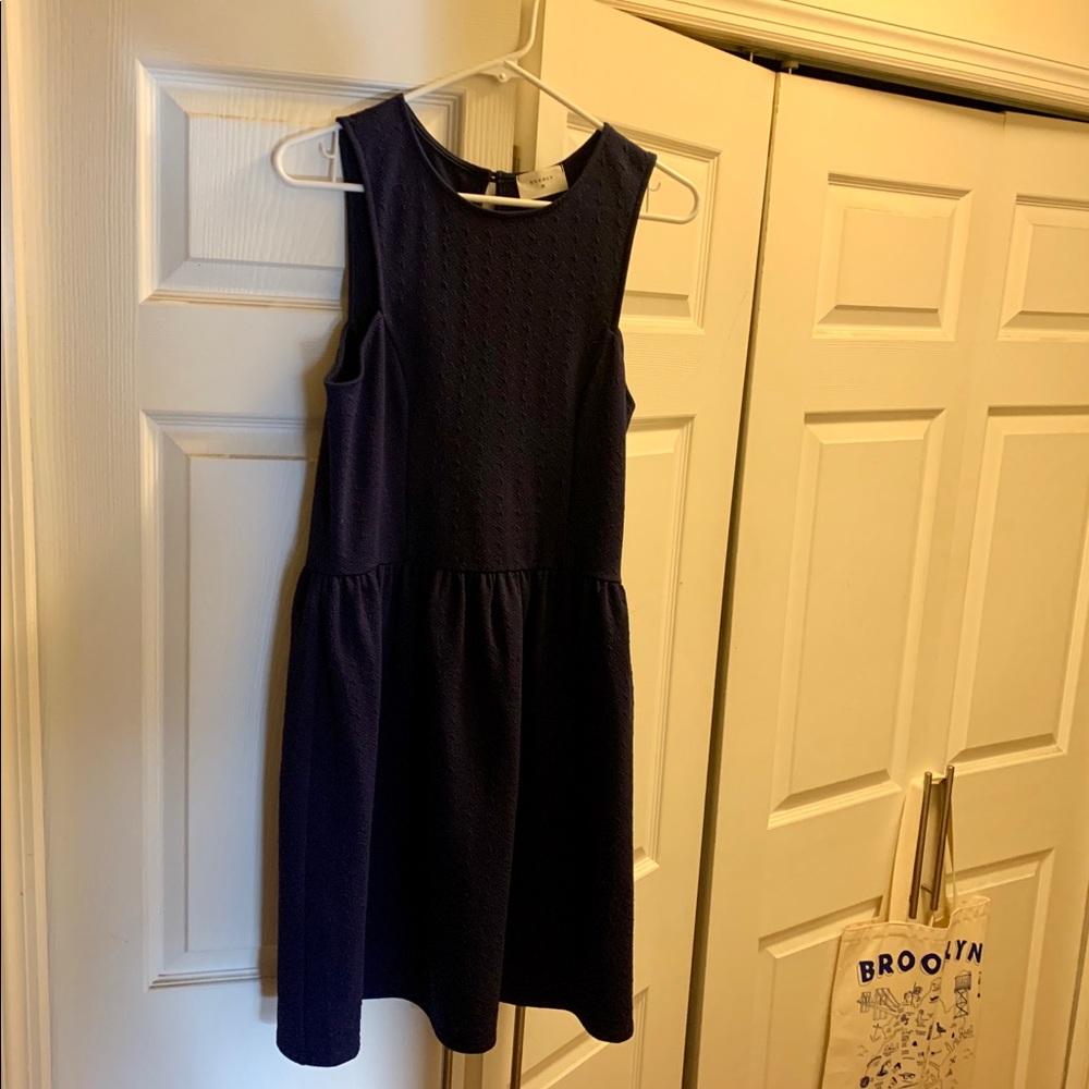 Blue Everly dress Large Boutique Practically New